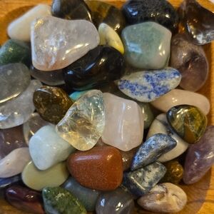 Vibrant Polished Gemstone Collection